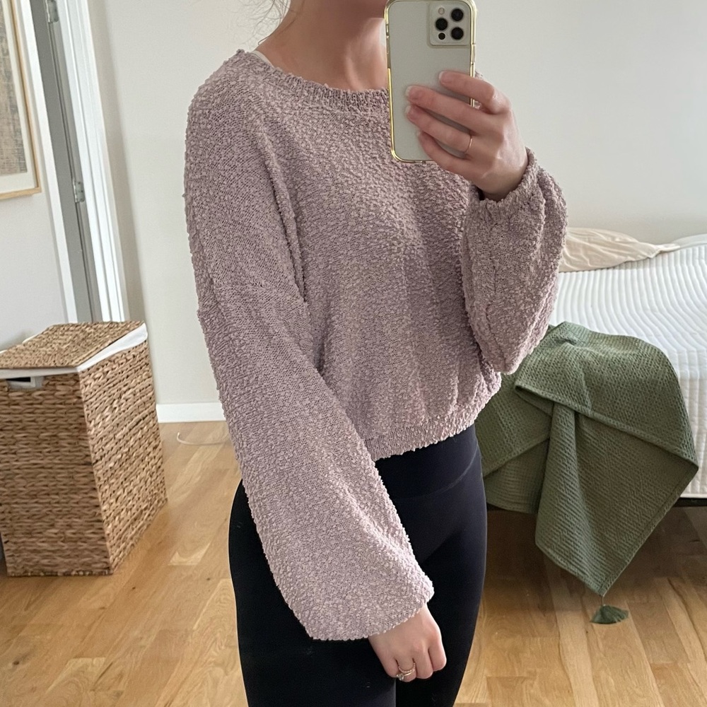 Altar’d State Cropped Sweater - Picture 1 of 4